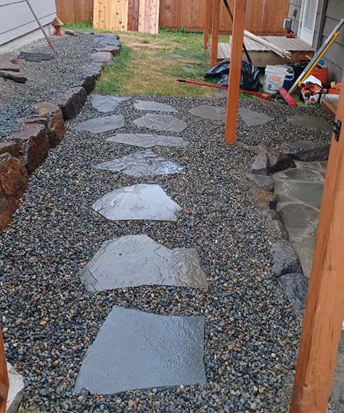 Pensilvanya flagstone Installation in Edmonds 